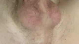 Straight guy fucks pocket pussy with dildo in his ass