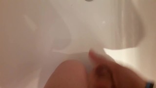 Asmr cumming in the bathtub