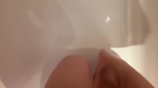 Asmr cumming in the bathtub