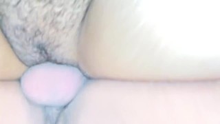 Desi stepsister rides  big cock and cumming (hindi voice)