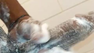 Can you stroke me in the shower