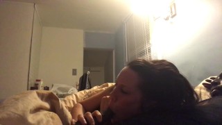 Caught sucking dick