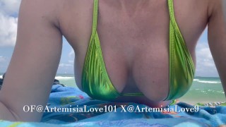 Artemisia Love and her big tits hanging out @ the beach OF@ArtemisiaLove101 X&IG @ArtemisiaLove9
