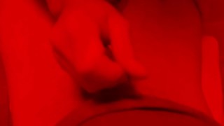 Mature straight guy & twink's thirsty monster dick blowjob at a public sex cruising sauna