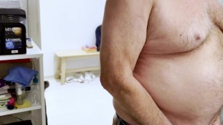 Grandpa Xxphile gets naked and suck my big cock