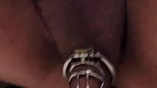 Riding caged and weighted