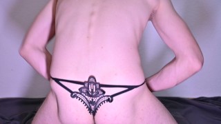 pantyhose boy dancing and masturbate