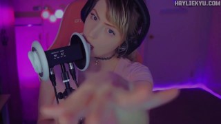 ASMR Ear Licking Tingles + Mouth Sounds