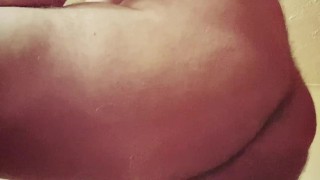 Chunky bear shows off his big ass