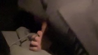 Blowing my dealer in the car