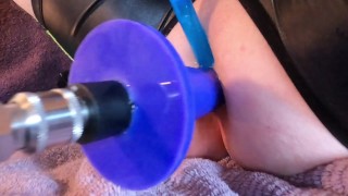 Fine Ass gets Vibrated and Fucked Hard, Ass Squirting!!!