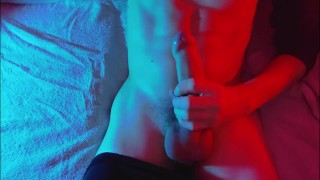 Big dick latino cums a LOT