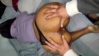 mega big ass receives anal gaping and doggy style