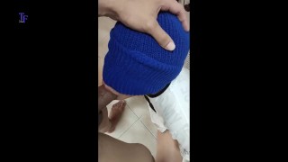 After months without seeing each other, my best friend sucks my cock at his parents' house