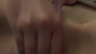 Scouse Bella solo vibrating rabbit play orgasm