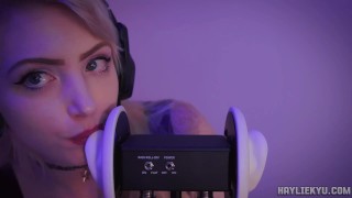 Ear Kissing Licking Tingles + Mouth Sounds ASMR