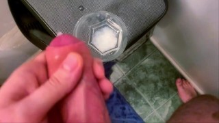 Cumming an Ounce Into a Whiskey Glass