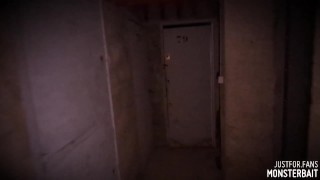 Gorilla found cruising in dark european apartment storage cavern.