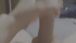 Playing with my Big Hard cock till I come all over
