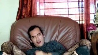 CUM ON THE CHAIR