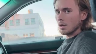 Jerking off in public