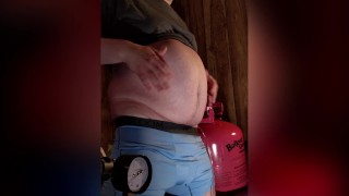 Helium Fun - Belly Inflation