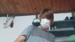 Boy gets bored and masturbates sweetly
