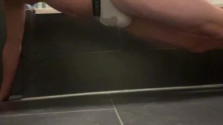 Push up pee