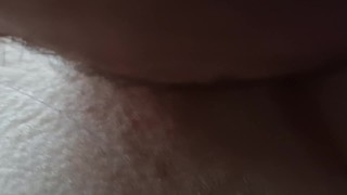 Licking and fucking her with toy inside pussy