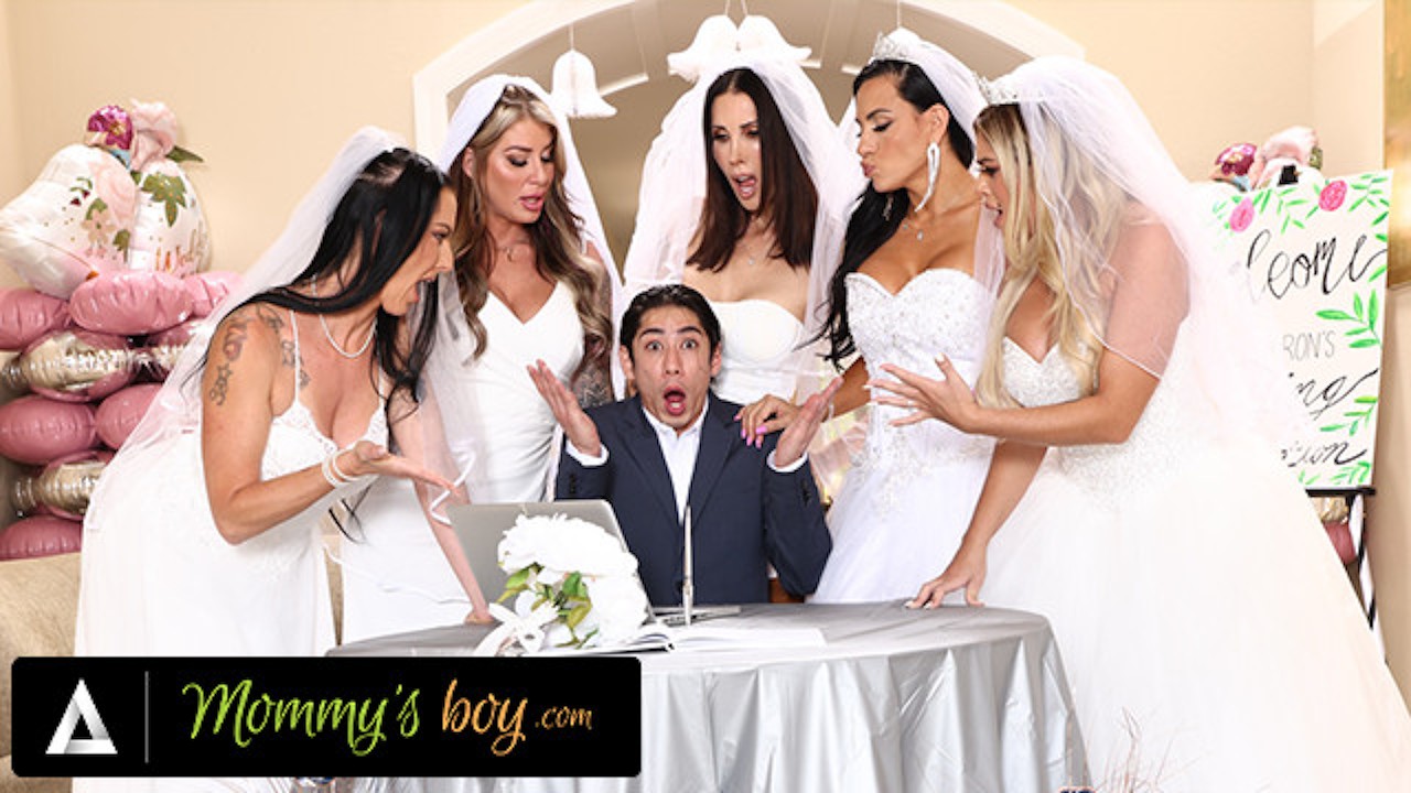 MOMMYS BOY - Furious MILF Brides Reverse Gangbang Hung Wedding Planner For  Wedding Planning Mistake - Darmowe Filmy Porno - YouPorn