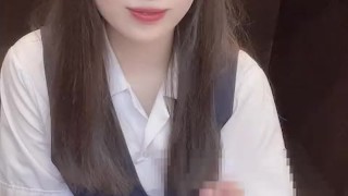 【English sub】机の下で手コキのご褒美をくれる秘書を雇ったら仕事がはかどる/hentai/日本素人美女/個人撮影/裏垢/亀頭責め/寸止め/M男【ゆなぱんちゃんねる】