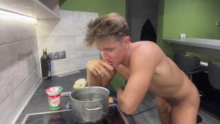 Pasta with Cheese & Sour Cream, Naked Cooking
