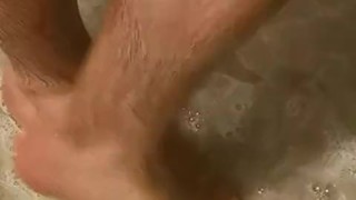 Spying my feet in shower