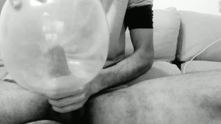 🌶Follada Fuerte Vintage A Un Condon que Previamente Introduje en Mi Culo Virgen🍑