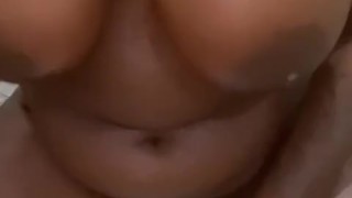 Hanifasexy Sexy Ebony Slut With HUG TITS PISSING+PEEING!!
