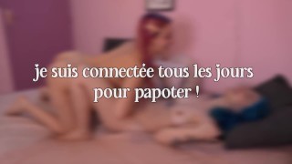 (St Valentin) Je lui donne + d'orgasmes que son mec avec mon Strap-On-Me!! Khalamite X Noochka