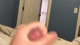 Teen stroking and cuming