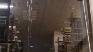 Full Nude Public Library Spreading Ass And Masturbating - Cumming On Glass