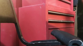 Private Video, Spooked when Large Glass Bulb Popped Into My Butt
