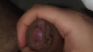 Jerking off under the blankets