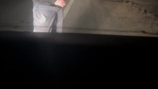 Cum on the road