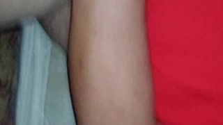 con su panocha llena de semen