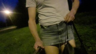 I dressed like a prostitute and walked along the roads