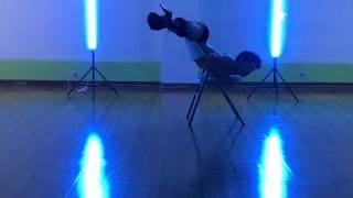 Gay erotic chair dance