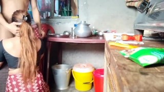 Housewife doggystyle ducking with her brother in law