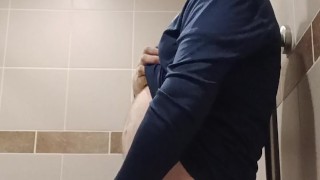 Got caught masterbating at dairy queen public bathroom