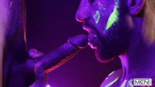 MEN - After Drilling Olivier Robert's Asshole, Theo Brady Aims At His Mouth To Shoot His Cum In