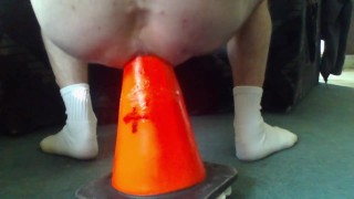 PV Spreading My Ass Hard On Dickhead Cone Mod