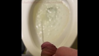 Little Cock Taking a Piss