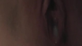 Busty amateur GF babe licked out